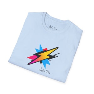 Colorful Lightning Bolt | Unisex Softstyle T-Shirt