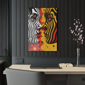 Abstract Face to Face Acrylic Prints