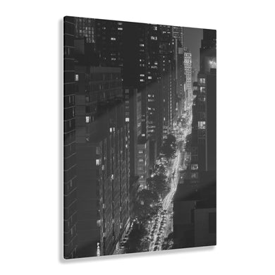 New York City Block Black & White Acrylic Prints