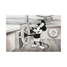 Load image into Gallery viewer, Steamboat Willie | Matte Canvas, Stretched, 0.75&quot;