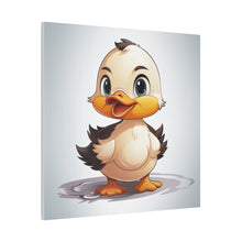Load image into Gallery viewer, Baby Ducky Wall Art | Square Matte Canvas