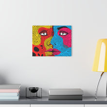 Load image into Gallery viewer, Abstract Colorful Kiss | Acrylic Prints
