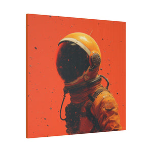 Atomic Astronaut Art | Square Matte Canvas