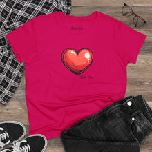 Load image into Gallery viewer, Red Heart | Women&#39;s Midweight Cotton Tee