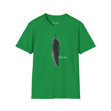 Load image into Gallery viewer, Single Feather | Unisex Softstyle T-Shirt