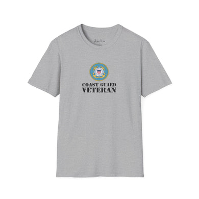 U.S. Coast Guard Veteran 2 | Unisex Softstyle T-Shirt