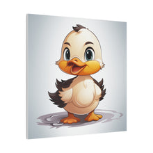 Load image into Gallery viewer, Baby Ducky Wall Art | Square Matte Canvas