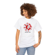 Load image into Gallery viewer, “Dare Mighty Things” Perseverance Parachute Secret Message | Unisex Heavy Cotton Tee