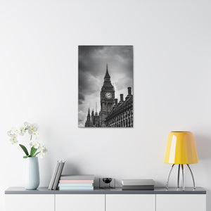 Big Ben Black & White | Canvas Gallery Wraps