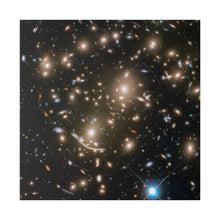 Load image into Gallery viewer, Galaxy Cluster Wall Art | Square Matte Canvas