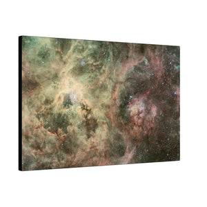 WFI Image of the Tarantula Nebula Wall Art | Horizontal Turquoise Matte Canvas