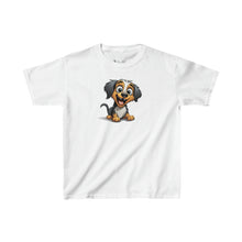Load image into Gallery viewer, Happy Cartoon Puppy | Kids Heavy Cotton™ Tee