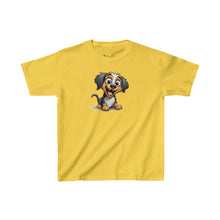 Load image into Gallery viewer, Happy Cartoon Puppy | Kids Heavy Cotton™ Tee