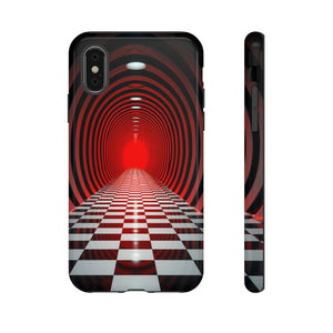 Red Light in Tunnel | iPhone, Samsung Galaxy, and Google Pixel Tough Cases