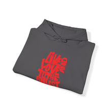 Load image into Gallery viewer, Live &amp; Love Red | Unisex Heavy Blend™ Hoodie