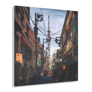 Tokyo Japan City Street Acrylic Prints