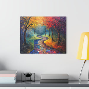 Colorful Painted Path | Acrylic Prints