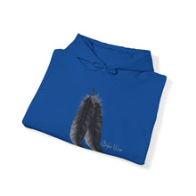 Load image into Gallery viewer, 2 Feathers | Unisex Heavy Blend™ Hoodie