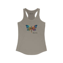 Load image into Gallery viewer, Colorful Dragonfly | Women&#39;s Ideal Racerback Tank