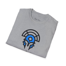 Load image into Gallery viewer, Warrior Helmet Blue | Unisex Softstyle T-Shirt