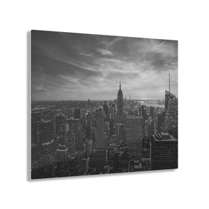 Manhattan NYC Black & White Acrylic Prints
