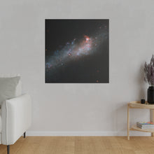 Load image into Gallery viewer, Hockey Stick Galaxy Wall Art | Square Matte Canvas