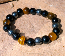 Load image into Gallery viewer, Natural Healing Stone Mala Bead Bracelets