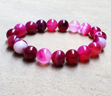 Load image into Gallery viewer, Natural Healing Stone Mala Bead Bracelets