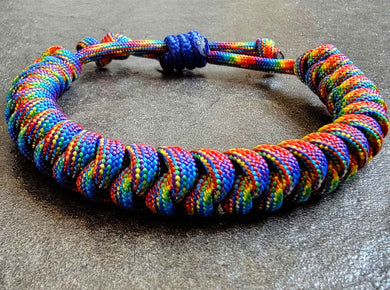 The Rainbow Vibes | Paracord Bracelet