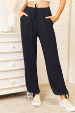Load image into Gallery viewer, Basic Bae Full Size Soft Rayon Drawstring Waist Pants with Pockets