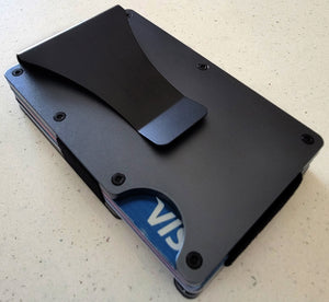 Ultra Thin Aluminum RFID Blocking Minimalist Wallet