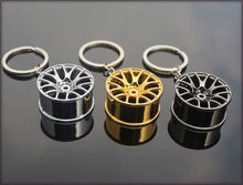 Load image into Gallery viewer, Auto Racing Wheel Keychain