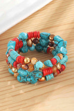 Load image into Gallery viewer, Layered Turquoise Bracelet