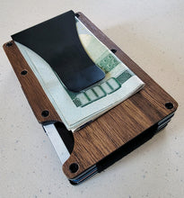 Load image into Gallery viewer, Wood Panel RFID Blocking Minimalist Wallet