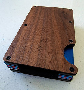 Wood Panel RFID Blocking Minimalist Wallet