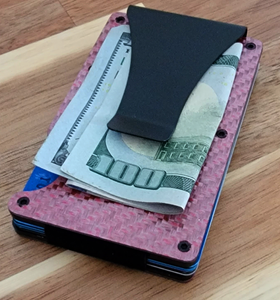 Ultra Thin Carbon Fiber RFID Blocking Minimalist Wallet