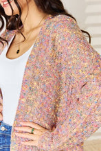 Load image into Gallery viewer, Rousseau Multicolor Open Front Knit Cardigan