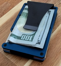 Load image into Gallery viewer, Ultra Thin Aluminum RFID Blocking Minimalist Wallet