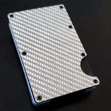 Load image into Gallery viewer, Ultra Thin Carbon Fiber RFID Blocking Minimalist Wallet