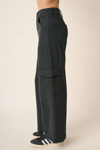 Load image into Gallery viewer, Mittoshop Wide Leg High Waist Pants with Cargo Pockets