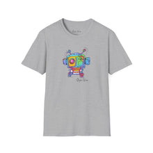 Load image into Gallery viewer, Colorful Computer Abstract Sketch | Unisex Softstyle T-Shirt