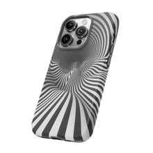 Load image into Gallery viewer, Black &amp; White Illusion | iPhone, Samsung Galaxy, and Google Pixel Tough Cases