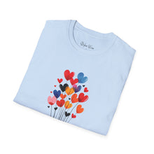 Load image into Gallery viewer, Floating Hearts | Unisex Softstyle T-Shirt