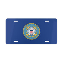 Load image into Gallery viewer, U.S. Coast Guard Emblem Vanity Plate