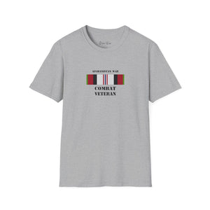 Afghanistan War Combat Veteran | Unisex Softstyle T-Shirt