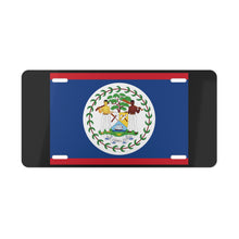 Load image into Gallery viewer, Belize Flag Vanity Plate