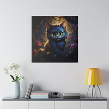 Load image into Gallery viewer, Fantasy Cat Wall Art | Square Matte Canvas