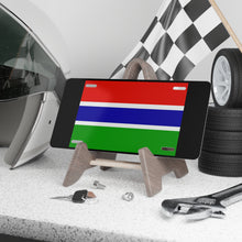 Load image into Gallery viewer, Gambia Flag Vanity Plate