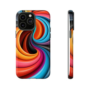 Funky Swirls | iPhone, Samsung Galaxy, and Google Pixel Tough Cases