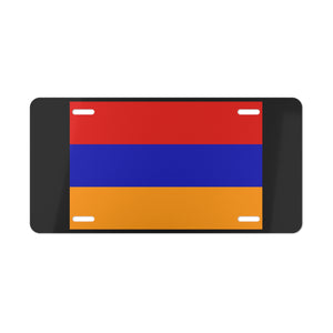 Armenia Flag Vanity Plate